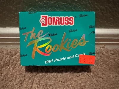 1991 Donruss Baseball The Rookies Complete 56 Card Set w/Puzzle - Image 1 of 3