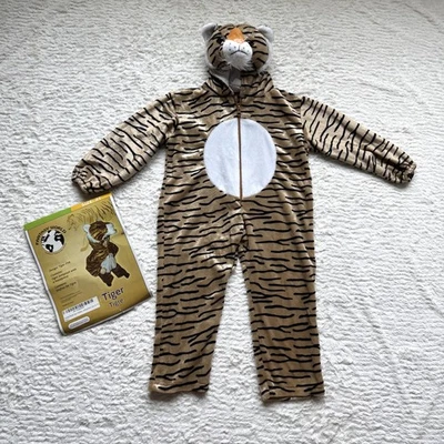 Disfraz de Tigre Halloween Mono con Capucha Niños Niñas Niños 3T  Foto 1 de 4