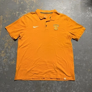 Nike Tennessee Volunteers Golf Polo Shirt Mens XXL Orange NCAA Vols Frat - Picture 1 of 9