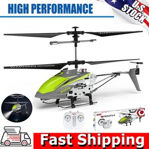 S107H 3.5 Channels Remote Control Drone 2.4Ghz RC Helicopter W/Led Light Toys - Picture 1 of 8