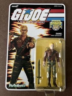SUPER 7 G.I. JOE DUKE TIGER FORCE TARGET UNPUNCHED ACTION FIGURE BRAND NEW - Image 1 of 2