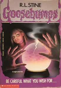 Goosebumps #12 Be Careful What You Wish For... R.L. Stine 1993 Version Very Good - Picture 1 of 3