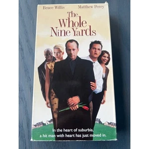 The Whole Nine Yards Bruce Willis Comedy Movie Vintage 2000 VHS Tape Pre-Loved - Picture 1 of 4