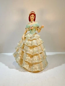 Lenox Ivory Cotillion at Belle Grove Porzellan Figur Dame im Gewand Handarbeit - Bild 1 von 9