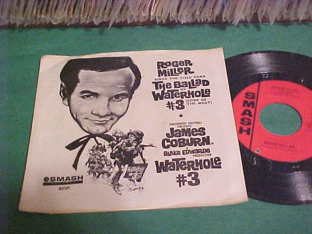 1967 ROGER MILLER 45 THE BALLAD OF WATERHOLE # 3 P/S - Image 1 of 1