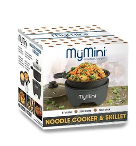 MyMini 5-inch Noodle Cooker & Skillet Electric Hot Pot, Blackberry New - Picture 1 of 12