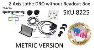 Sherline SKU # 8225 2-Achsen Drehmaschine DRO ohne Auslesebox - Bild 1 von 1
