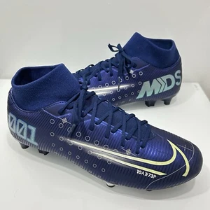 Nike Size 8 Mercurial Super Fly 7 Academy Cleats Blue 360 men’s football boots - Picture 1 of 16