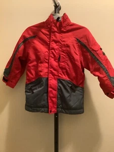 Boys Gap Red and Grey Jacket Size 6 Small J-01 - Picture 1 of 10
