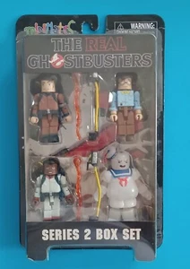 REAL GHOSTBUSTERS Serie 2 scatola Minimates PETER LOUIS TULLY WINSTON STAY POFT  - Foto 1 di 5