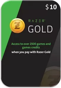Razer Gold 10$ Global - Picture 1 of 1