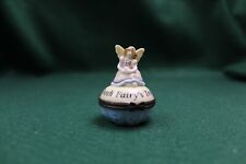 VTG Midwest of Cannon Falls Tooth Fairy’s Treasure Box Ceramic Hinged Lid