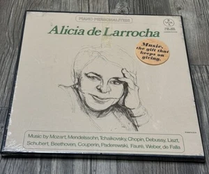 1978 Piano Personalities Alicia De Larrocha Vol 1 Vinyl 3-LP Record Box Set VG++ - Picture 1 of 6
