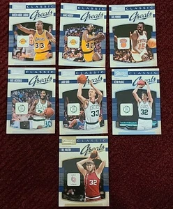 2009 Classics #/25 Bird McHale Kareem Lot of 7 GREATS Short Print Cards SP  - Picture 1 of 2