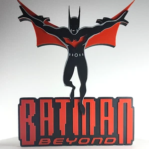 Batman Beyond Stand | 3D printed Logo | Shelf Art | Self Standing Display - Picture 1 of 8