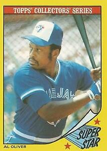 1986 Topps Baseball Cards Champion Superstars #26 Al Oliver 0102A