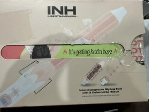 HERRAMIENTAS DE PEINADO INTERCAMBIABLES INSERTNAMEHERE CON 3 CABEZALES DESMONTABLES - Imagen 1 de 12