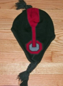 SOMBRERO DE LANA JUVENIL 8-18 NEGRO/ROJO CABELLO - Imagen 1 de 1