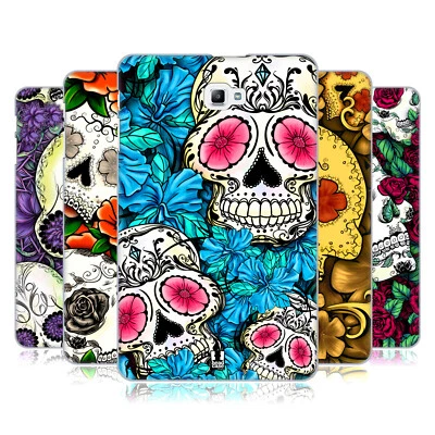 HEAD CASE DESIGNS FLORID OF SKULLS BACK CASE & WALLPAPER FOR SAMSUNG TABLETS 1 - Image 1 of 4