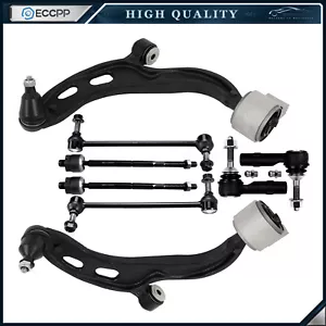 Front Tie Rod Sway Bar Control Arm Ball Joint For 10-12 Ford Taurus Lincoln MKS - Picture 1 of 12