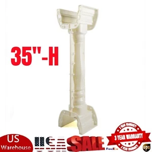 35''-H Roman Concrete Plaster Cement Column Moulds Balustrade Molds Fence Pillar - Picture 1 of 14