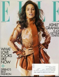 Elle Magazine February 2019 Ashley Graham - Picture 1 of 1