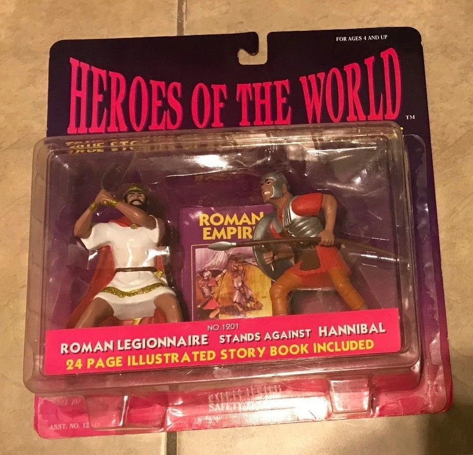 Герои мира римский легионер Ганнибал 2 фигурки коробка новый в заводской упаковке - Изображение 1 из 1