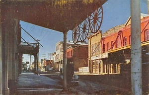Street Scene Postcard Virginia City Nevada  - Picture 1 of 2