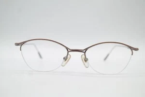 Vintage Alpina Voila 3 3 9032 Bronze Halbrand Brille Brillengestell NOS - Bild 1 von 6