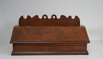Antique Mahogany Writing Slope Clerks Desk - Delivery Available • 201.28£