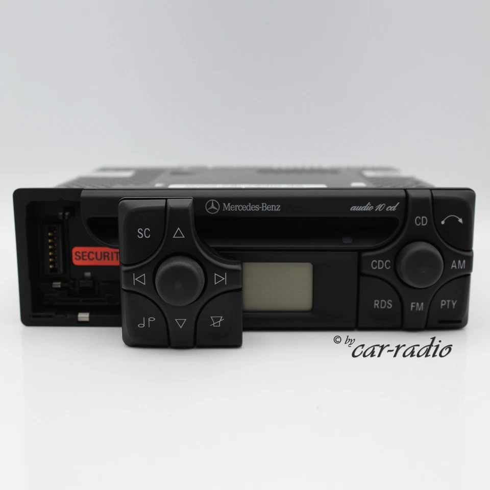Original Mercedes CD Autoradio W124 W126 W140 W168 W201 W202 Alpine Becker Radio - Bild 1 von 4