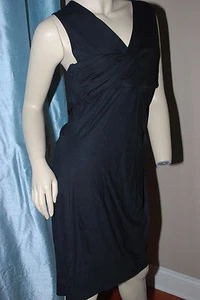 NWT DVF PARKER BLACK DRESS SZ LARGE 10 12 - Picture 1 of 6