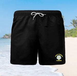 LEEDS PRIDE OF YORKSHIRE - WHITE ROSE Swimming Swim Gym Shorts - S/M/L/XL/XXL - Picture 1 of 3