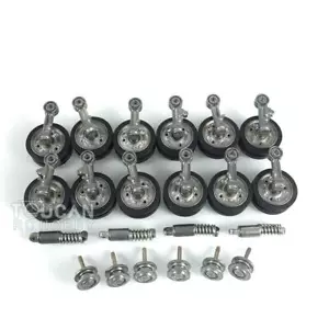Ruedas de carretera de metal HengLong 1/16 para pieza de tanque de radiocontrol alemán Stug III Panzer III-L/H - Imagen 1 de 3