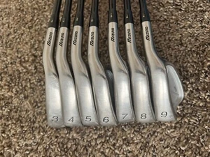 Mizuno T-Zoid Sure Iron Set 3-9 Accel Arc Regular Graphite Mens RH - Nice - Picture 1 of 8