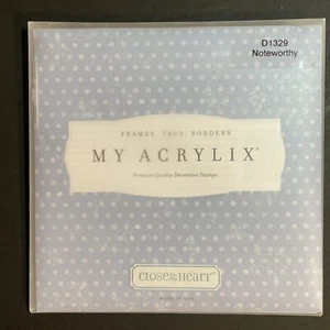 Close To My Heart CTMH - BEMERKENSWERT D1329 - Mein Acrylix Stempelset - Bild 1 von 2