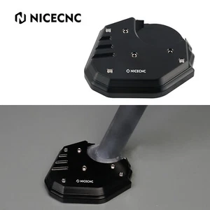 NICECNC Side Stand Plate Kickstand Extention Pad For Kawasaki KLR650 2008-2022 - Picture 1 of 13