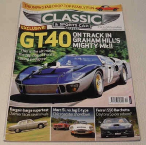 Oldtimer & Sportwagen Oktober 2010 Ford GT40, Lancia Hyena, Lotus Six, Ferrari 550 - Bild 1 von 2
