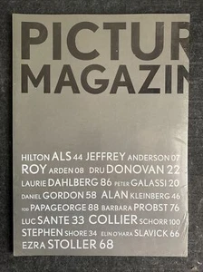 PICTURE MAGAZINE Issue 1 : 2015 : Hilton Als, Luc Sante, Roy Arden +: New! - Picture 1 of 2