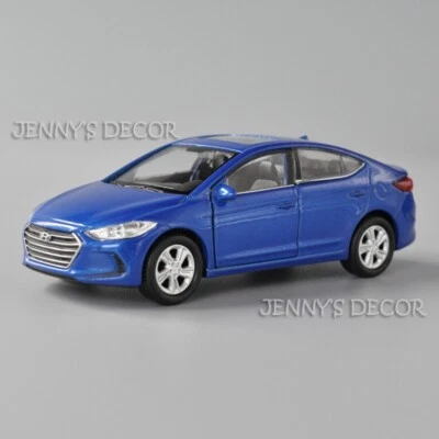 Welly 1: 36 比例压铸金属模型汽车现代伊兰特复制品拉回玩具 — 第 1/4 张图片