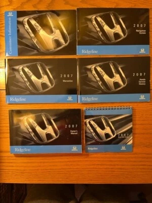 Honda Ridgeline 2007 juego manual del propietario - excelente estado Foto 1 de 3