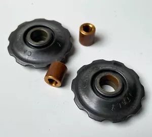 2 Campagnolo NOS Super Record chorus Rear Pulegge Jockey Pulley Wheels 5/7 speed - Imagen 1 de 4