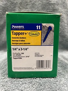 Betonschraubenanker 1/4" x 3-1/4" langer Sechskantantrieb von Hillman - Bild 1 von 3