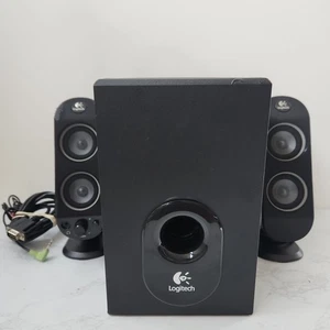 Logitech X-230 2.1 Surround Sound Gaming/PC Speaker System - Tested & Working - Picture 1 of 15