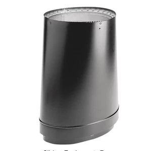 DuraVent 6DVL-ORAD 8” Oval To 6'' Round Pipe Flue Adapter - Picture 1 of 8