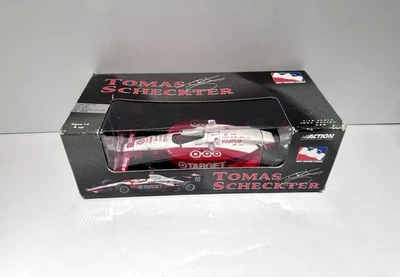 Action TARGET Ganassi Indycar 2003 Tomas Scheckter 1/18 Scale Model Car - Image 1 of 4