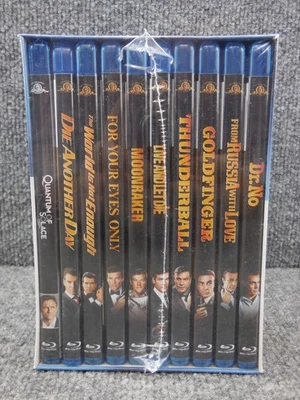 New Sealed Set of (10) James Bond 007 Blu Ray Collection - Image 1 of 4