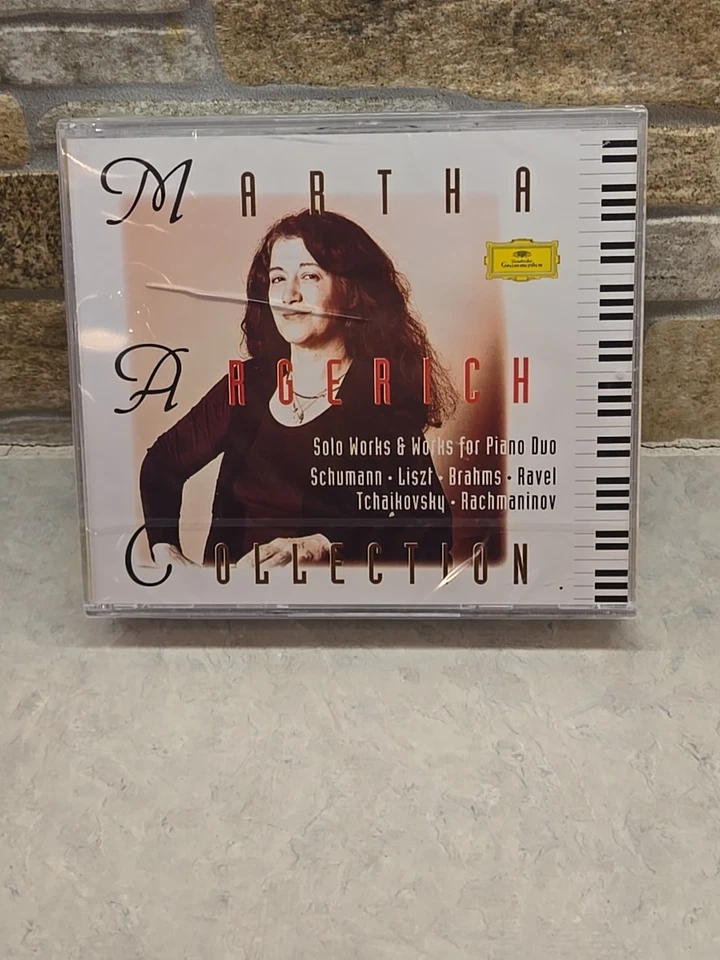 MARTHA ARGERICH Solo Works & Works for Piano Duo (4 CD, Deutsche Grammophon) NEW Foto 1 de 4