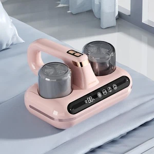 Pink Without humidity display Wireless Dust Mite Vacuum Cleaner with UV Steri... - Picture 1 of 5