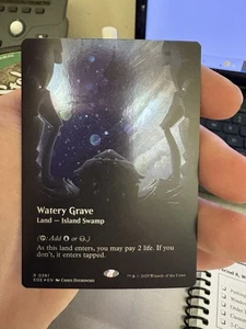 Watery Grave (Borderless) (Galaxy Foil) Edge of Eternities Foil - Picture 1 of 1